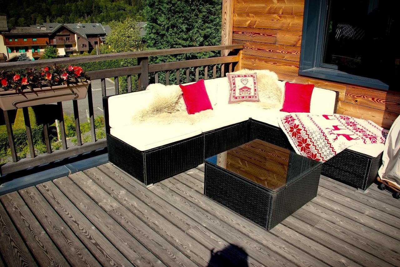 Chalet Amour Blanc Chamonix Les Houches Luaran gambar